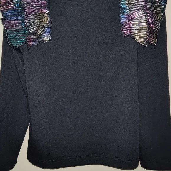 Hannah Banana Black and Purple Starry Kids Matching Set - Picture 3 of 7